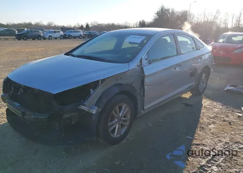 2016 Hyundai Sonata Se from USA, damaged, VIN 5NPE24AF8GH318813